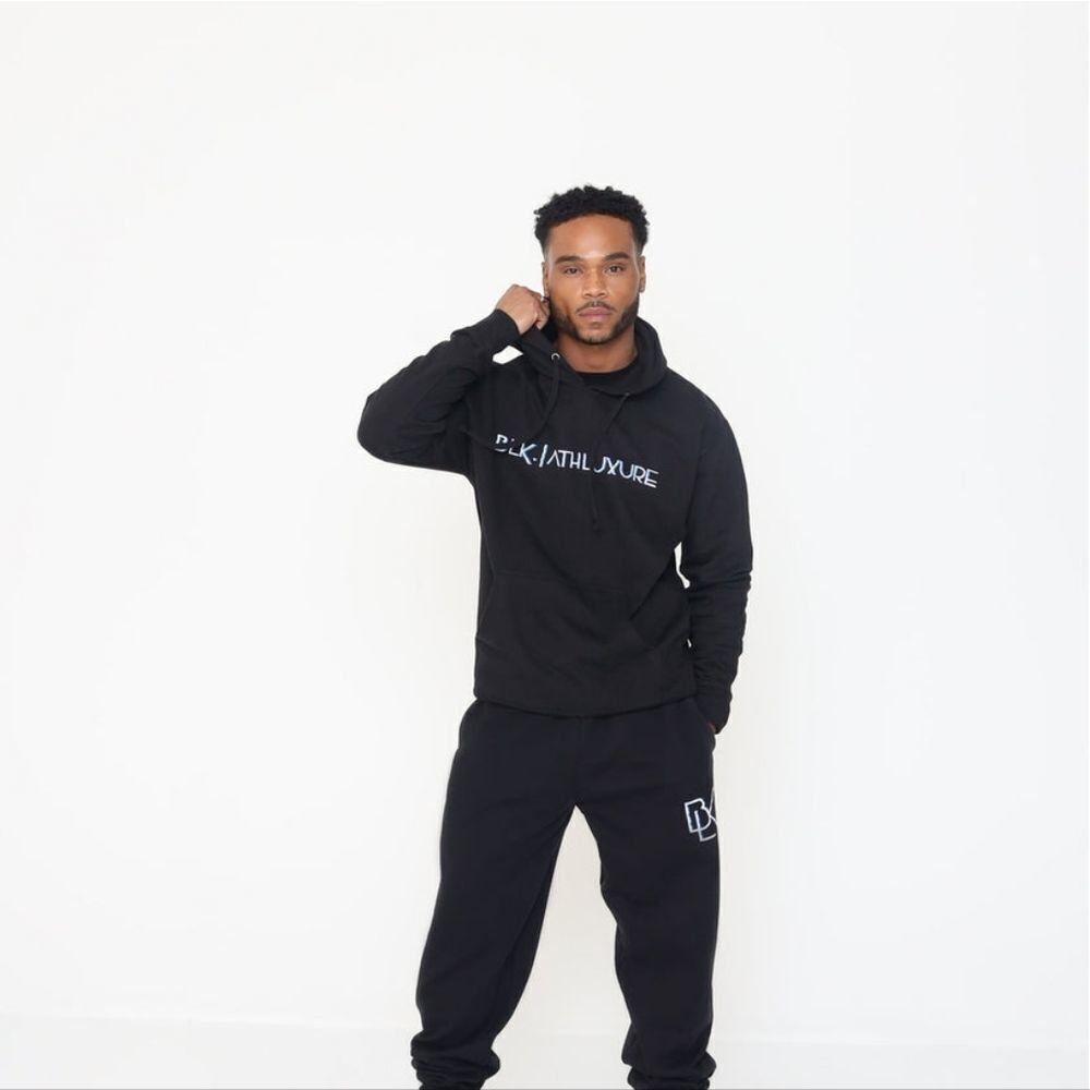 BLK DREAMS HOODIE, small, black (unisex)